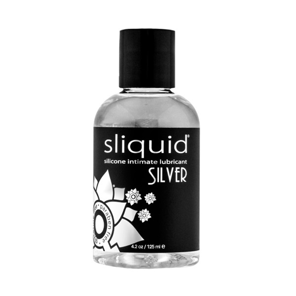 Sliquid Naturals Silver Silicone Lubricant 125ml