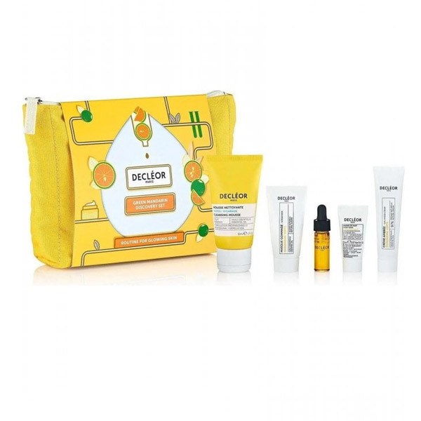 Decleor - Green Set Mousse, Scrub, Serum, Balm, Bag