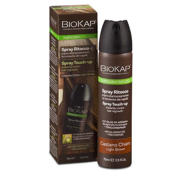 BioKap Root Touch Up Spray Light Brown 75 ml