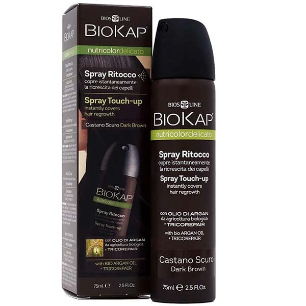 BioKap Root Touch Up Spray Dark Brown 75 ml