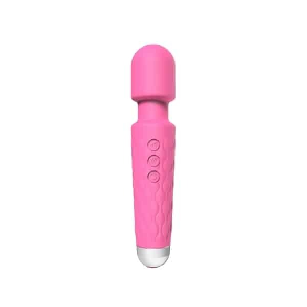 Loving Joy 20 Function Wand Vibrator Sex Toy Pink