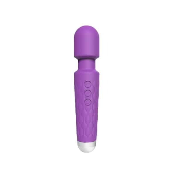 Loving Joy 20 Function Wand Vibrator Sex Toy Purple