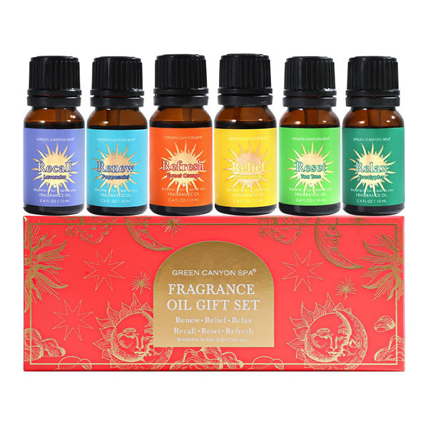 Livingandhome 6pcs Scented Fragrance Oil Set