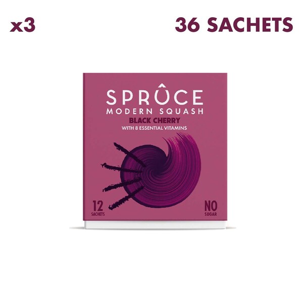 Spruce Black Cherry Water Enhancers (36 serves)