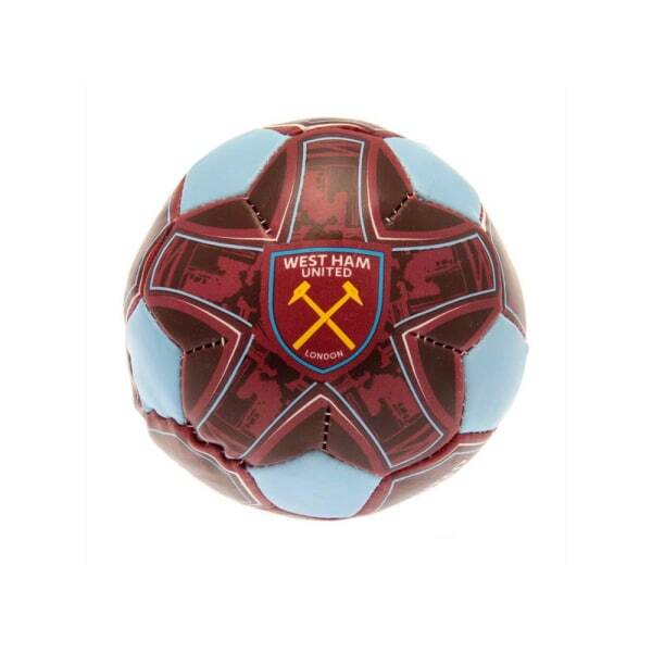 West Ham United FC Soft Mini Football (4in)