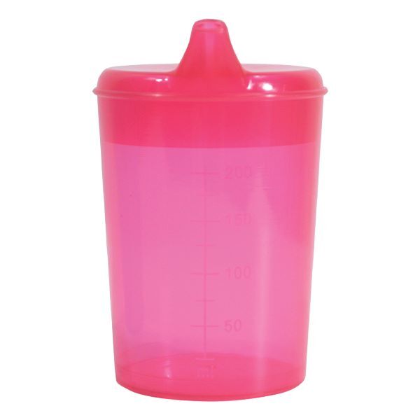 Aidapt Drinking Cup with Two Spouts (PINK)