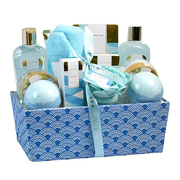 Livingandhome 12pcs Ocean Bath Gift Set