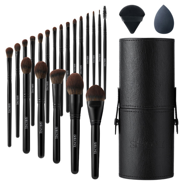 Livingandhome 20pcs Professional Makeup Brush Set