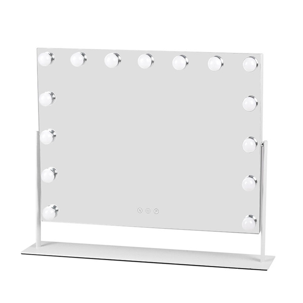 Livingandhome Hollywood Vanity LED Lighted Makeup Mirror