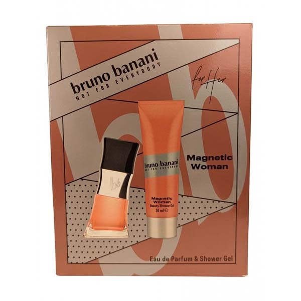 Bruno Banani - Magnetic Woman EDP Spray 30ml Shower Gel 50ml