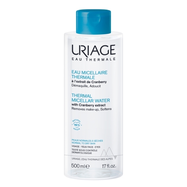 Uriage Thermal Micellar Water Normal to Dry Skin 500ml