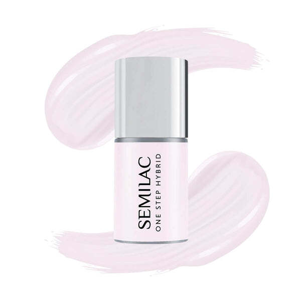 Semilac One Step Gel Polish Bottle 5ml 252 Milky Pink