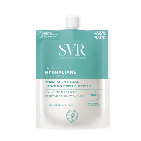 SVR HYDRALIANE Hyaluronic Acid Moisturiser, Light 50ml