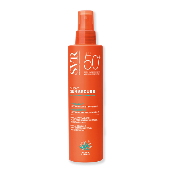 SVR SUN SECURE SPF 50+ Face and Body Sunscreen Spray 200ml