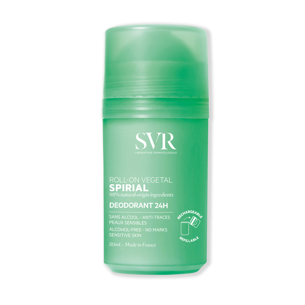 SVR SPIRIAL NATUREL - Plant-Derived Roll-On Deodorant 50ml