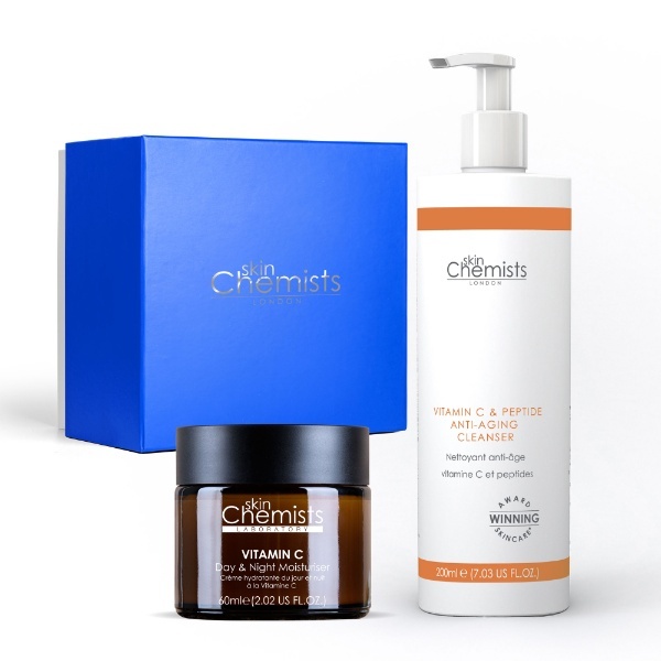 skinChemists Anti-Ageing Vitamin C Cleanser & Moisturiser