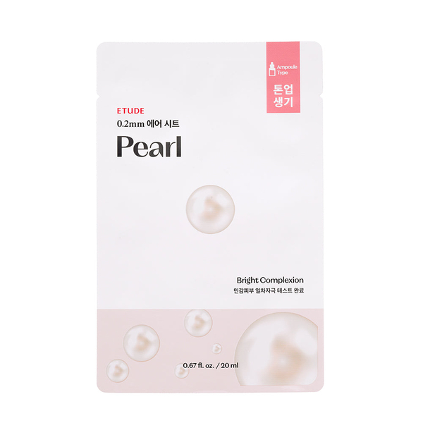 Etude 0.2mm Therapy Air Mask Pearl Sheet Mask