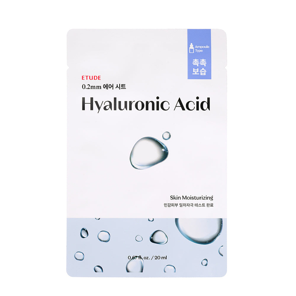 Etude 0.2mm Therapy Air Mask Hyaluronic Acid - 20ml