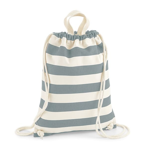 Westford Mill Ladies/Womens Nautical Gymsac