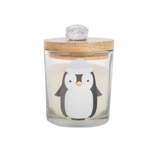 Something Different Frosty Vanilla Penguin Candle