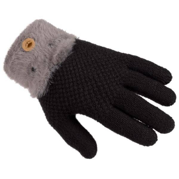 Trespass Kids Lunark Knitted Gloves (5-7 Years)