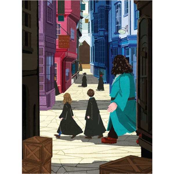 Harry Potter Looking Forward Diagon Alley Paper Print