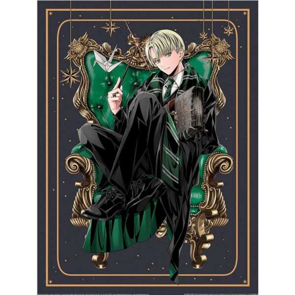 Harry Potter Chair Draco Malfoy Print (40cm x 30cm)