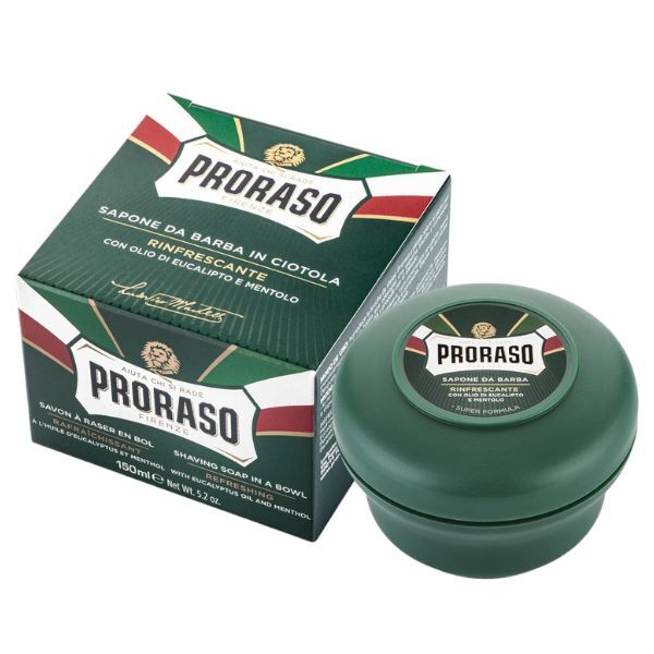 Proraso Shaving Soap in a Bowl with Eucalyptus Oil 150ml