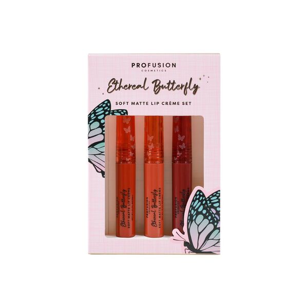 Profusion Cosmetics | Ethereal Butterfly Matte Lip Crème Set