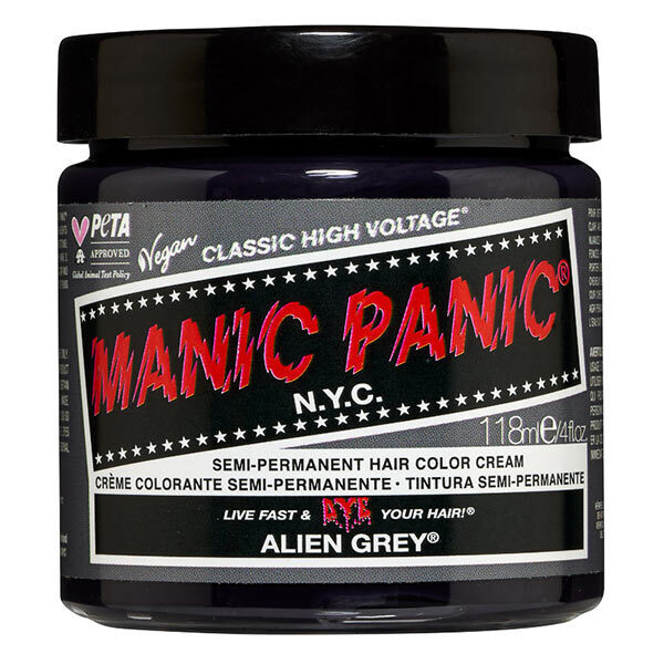 Manic Panic High Voltage Hair Dye Alien Grey 118ml