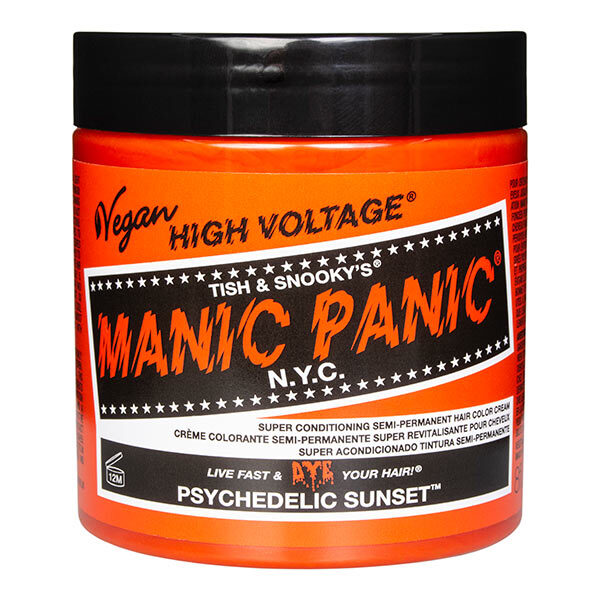 Manic Panic High Voltage Hair Dye Psychedelic Sunset 237ml