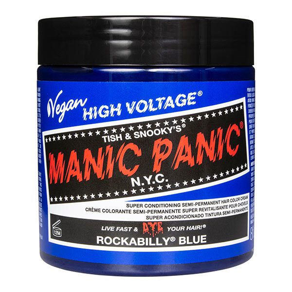 Manic Panic High Voltage Hair Dye Rockabilly Blue 237ml