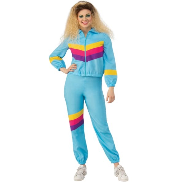 Bristol Novelty Womens Shell Suit Costume (S)