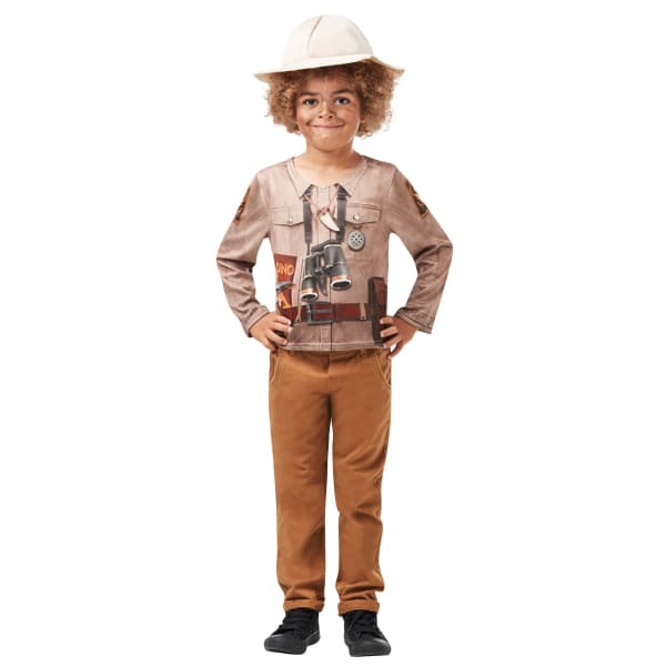 Bristol Novelty Boys Explorer Costume (7-8 Years)