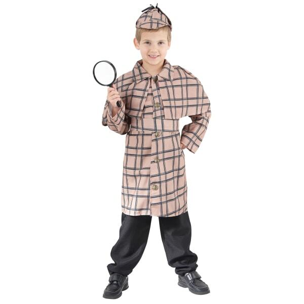 Bristol Novelty Kids Detective Costume (M)