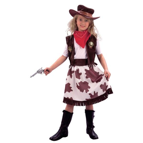 Bristol Novelty rens Girls Cowgirl Costume (L)