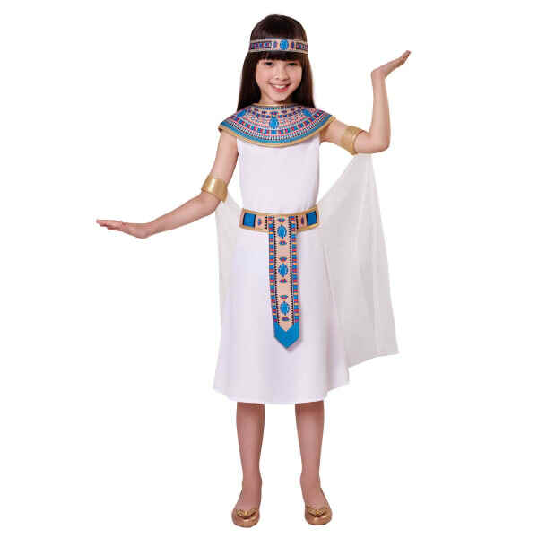 Bristol Novelty rens/Girls Egyptian Girl Costume (M)