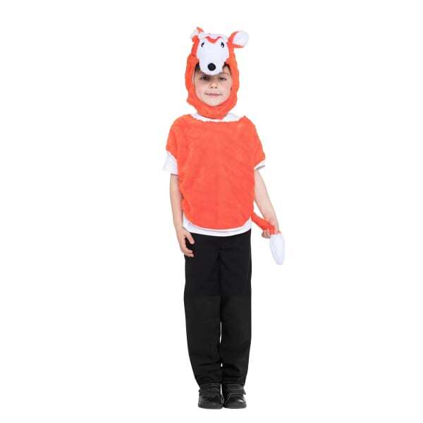 Bristol Novelty Kids Fox Tabard Costume