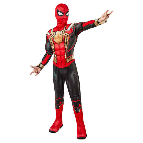 Spider-Man Boys Deluxe Iron Spider Costume (L)