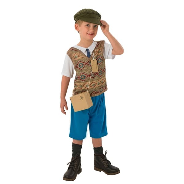 Bristol Novelty Boys Evacuee Costume (3-4 Years)