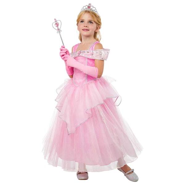 Bristol Novelty Girls Princess Costume Dress (7-8 Years)