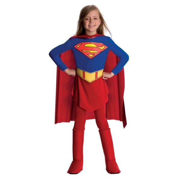 DC Comics Girls Supergirl Costume (L)