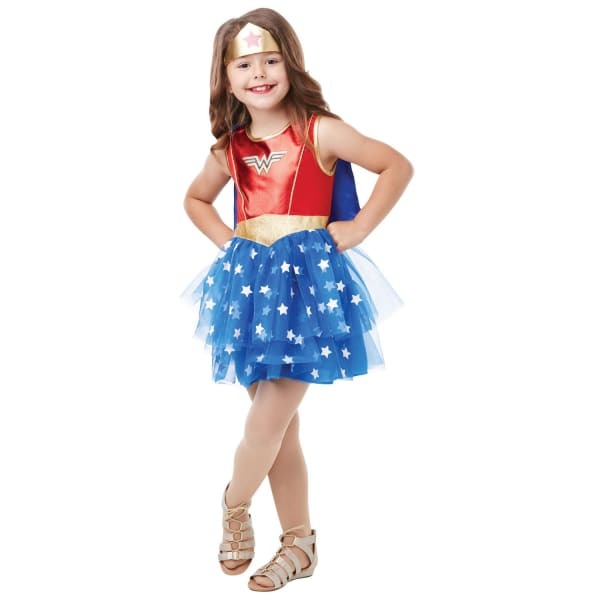 Wonder Woman Girls Premium Costume (7-8 Years)