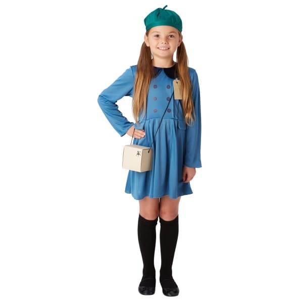 Bristol Novelty Girls Evacuee Costume (L)