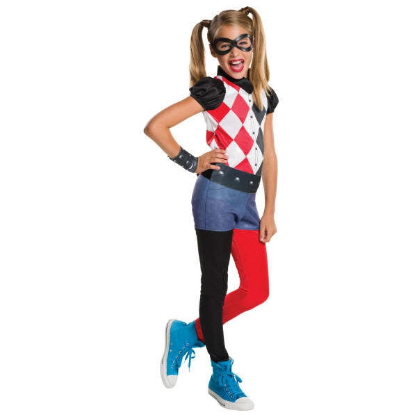 Harley Quinn Girls Costume (7-8 Years)