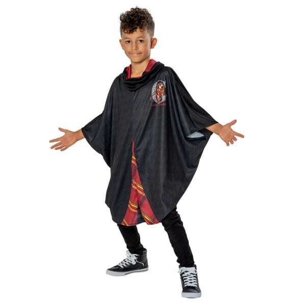 Harry Potter Kids Gryffindor Costume Poncho (11-12 Years)