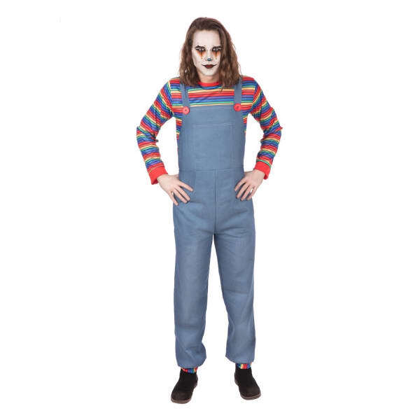 Bristol Novelty Mens Denim Demon Costume (M)