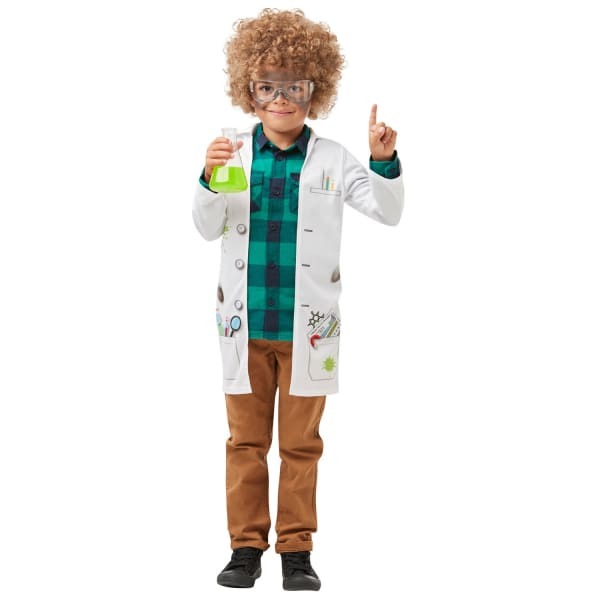 Bristol Novelty Kids Mad Scientist Costume (L)