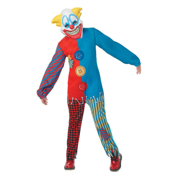 Bristol Novelty Kids Scary Clown Costume (XL)