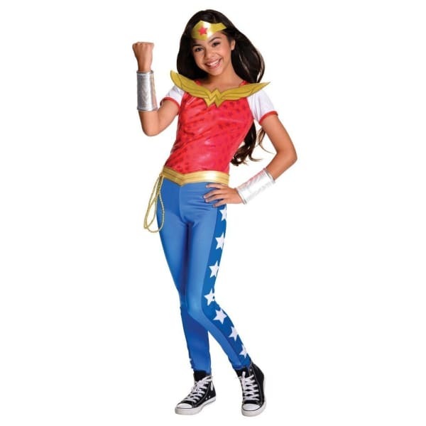 Wonder Woman Girls Deluxe Costume (M)